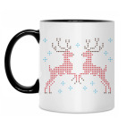 Кружка двухцветная