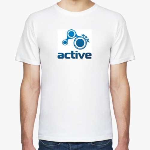 Футболка с принтом Wear active