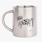 Кружка металлическая