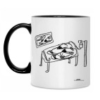 Кружка двухцветная