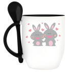 Кружка с ложкой