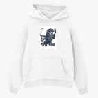 Толстовка худи оверсайз