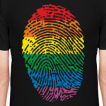 Отпечаток пальца и радуга