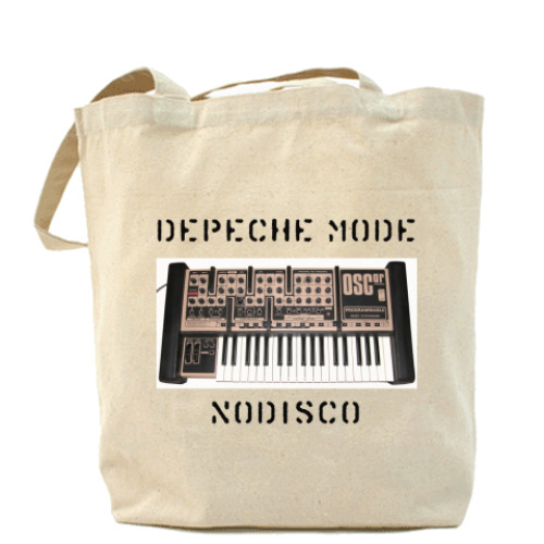 Сумка шоппер с принтом  Depeche Mode