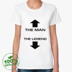 Женская футболка органик