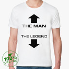 Мужская футболка органик