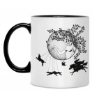 Кружка двухцветная