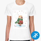 Женская спортивная футболка