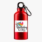 Металлическая бутылка 400 мл UV-DTF