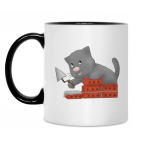 Кружка двухцветная