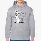 Толстовка худи Чеширский Кот