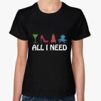 Женская футболка