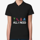 Женская рубашка поло