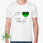 Футболка из органик-хлопка Я люблю Вику