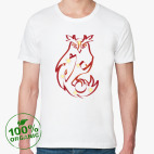 Мужская футболка органик