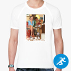 Мужская спортивная футболка