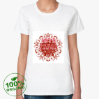 Женская футболка органик