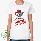 Женская футболка органик