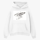 Толстовка худи оверсайз