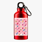 Металлическая бутылка 400 мл UV-DTF