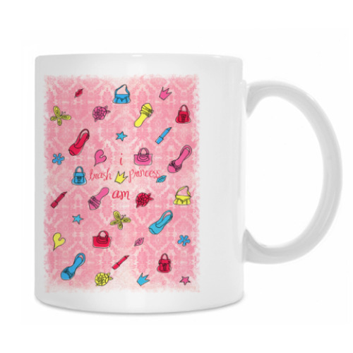 Кружка с принтом Princess