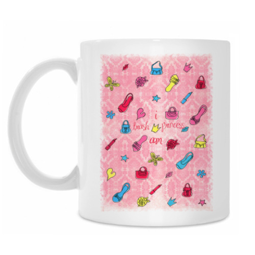 Кружка с принтом Princess