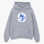 Толстовка худи оверсайз