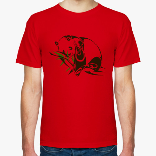 Футболка с принтом Панда