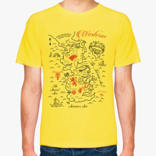 Футболка с принтом Вестерос