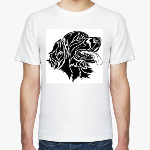 Футболка с принтом Сеттер