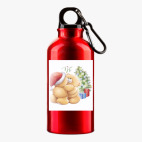 Металлическая бутылка 400 мл UV-DTF