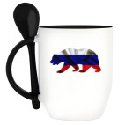 Кружка с ложкой