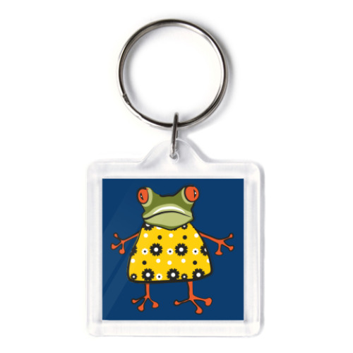 Брелок с принтом  'Жабы'