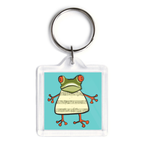 Брелок с принтом  'Жабы'