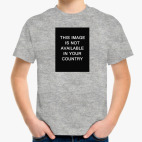 Детская футболка