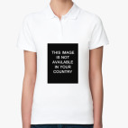 Женская рубашка поло