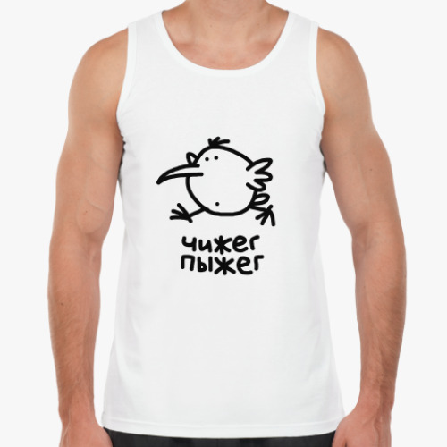 Майка с принтом Чижег-Пыжег