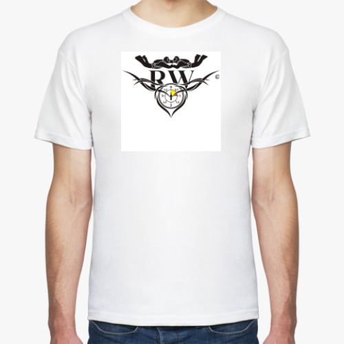 Футболка с принтом Relative work skydiving