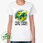 Женская футболка органик