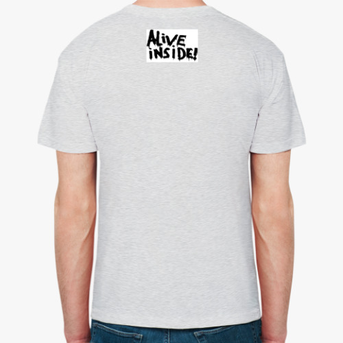 Футболка с принтом Alive inside