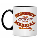 Кружка двухцветная