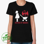 Женская футболка органик