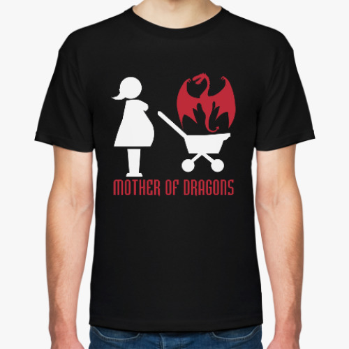 Футболка с принтом Мать драконов