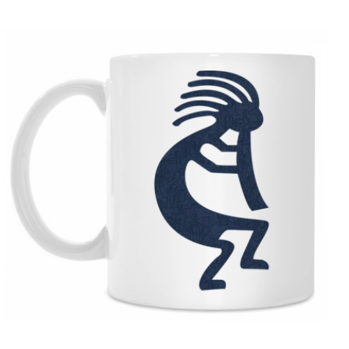 Кружка с принтом Индеец