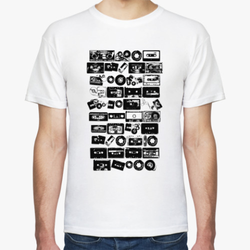 Футболка с принтом ManyTapes