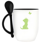 Кружка с ложкой