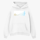 Толстовка худи оверсайз