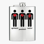 Фляжка стальная