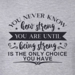 you are until