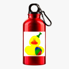 Металлическая бутылка 400 мл UV-DTF